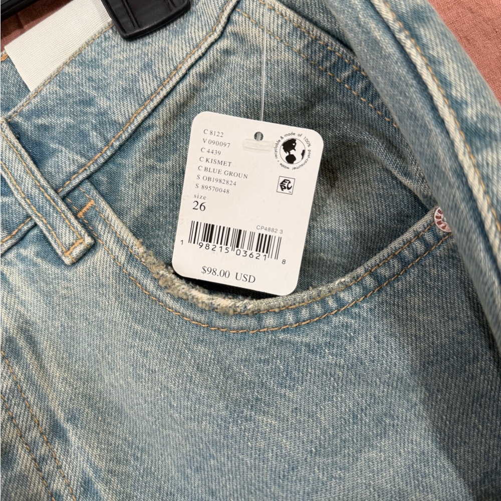 We The Free Light Blue Women Jeans - Picture 3 of 5
